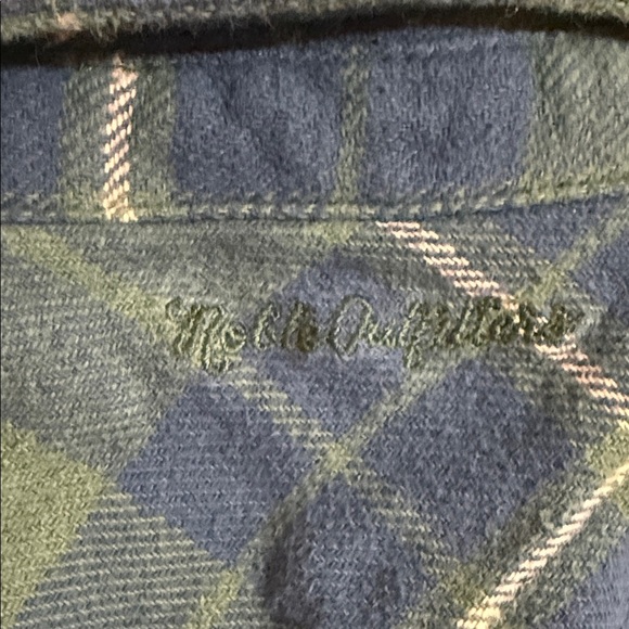 Noble Outfitters Blue and Green Plaid Button-Up Shirt - Picture 5 of 7